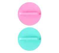 Shower Body Scrubber with Integrated Hand Strap, C | Raised Rubbing Lines and Two-Piece Bath Tools for Cleansing During Bathing