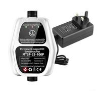 Shower Booster Pump, Water Pressure Booster Pumps,100W24V Full Automatic Intelligent Sensing Quiet Pressure Boost Pump 25L/min Shower Pump for Home Water Heater Bathroom