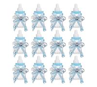 Shower Bottles, Mini Bottles for Shower, Treat Boxes, Candy Bottles, Gift Box, Mini Milk Bottle Candy Snack Box for Party Favors, Pack of 12 Party Decorations