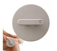 Shower Brush - 5 Inch Body Washer | Silicone Bath Brush - Round Ergonomic Tool with Non-Slip Handle, Promotes Smooth Skin and Hygiene When You Use It During Your Daily Bath Routin