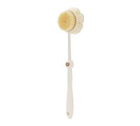 Shower Brush | Back Brush Long Handled Shower Scrub | Double-Sided High-Density Bristles Scrubber, Dirt Removal Gear for Bathtub, Dorm, Traveling, Bathtub