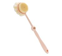 Shower Brush | -Sided Back Scrubber Anti Slip | Soft & Stiff Bristles Brush Curved Long Handle for Skin Bath, Massage Bristles Suitable for Wet/Dry Use, Men/Women