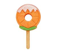 Shower Bubble Bath Ball, Natural Body Cleanser for Boys Girls with Pineapple Orange Design, Gentle Soap Construction ensures Soft Skin, Vibrant Fizzy Toy for Birthday Summer Relaxation Hotel Spa