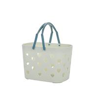 Shower Caddy Dorm, Portable Shower Caddy Plastic Shower Caddy with Handle Portable Shower Caddy Basket,Large Capacity Bath Basket, Plastic Shower Storage Tote for Bathroom, (Green)