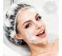 Shower Cap Disposable,150PCS Bath Caps Large Thick Clear Waterproof Plastic Elastic Hair Bath Caps for Women Deep Conditioning Hair Care Hotel Travel Essentials Accessories Cleaning Supplies