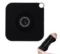 Shower Cap Drain - Hair Caesator For Shower 11 Inch | Silicone Sink Strainer | Stopper Trap For Folding | Bath Filter Lid