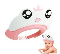 Shower Cap for Toddlers, Shower Cap for Shower Cap, Waterproof and Cute Bath Visor | Anti Slip Wash Shield for Hair, Eye and Ear Protection, Boo