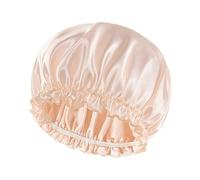 Shower Cap for Women Satin Bonnet Reusable Shower Hat for Hair Waterproof Elastic Cap for Long, Short and Curly Hairs Spa Salon Sleeping Hats