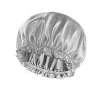 Shower Cap for Women Satin Bonnet Reusable Shower Hat for Hair Waterproof Elastic Cap for Long, Short and Curly Hairs Spa Salon Sleeping Hats