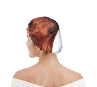 Shower Cap For Women UK & Men Reusable Waterproof with Elastic Band Printed Dog Rhodesian Ridgeback