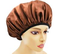 Shower Cap Shower Cap Reusable Extra Large Shower Cap for Women Men Three Layer EVA Waterproof Cap(C)