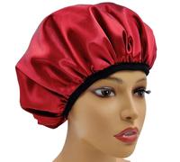 Shower Cap Shower Cap Reusable Extra Large Shower Cap for Women Men Three Layer EVA Waterproof Cap(E)