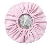 Shower Cap Shower Hat Bath Caps Waterproof Oversized Adjustable Shower Caps Women Men Triple Layer Reusable(Pink)