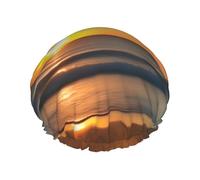 Shower Cap with Sunset beach Print for Women Comfortable Durable and Not Tight Hair Protection Accessory