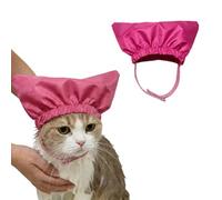 Shower Caps for Dogs - Waterproof Reusable Adjustable Straps | Dog Shower Caps - for Puppies, Kittens, Home, Bathroom, Pet Salon, Grooming, Swimming Pool