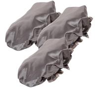 Shower Caps for Women 3pcs Double Layer Waterproof