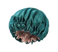 Shower Caps for Women Shower Caps 2 Layers Waterproof Elastic Hair Protector Bath Cap for Women Friends Close Spa Home Salon Braids