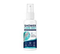 Shower Care Mist, Fast-Acting Shower Limescale Remover Spray 100ml, Bathroom Fixture Maintenance Spray for Showerheads, Taps, Glass Panels & Enclosure Surfaces