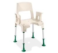 Shower Chair - Invacare Pico Green - Bath Chair for Elderly and Disabled - Commode Toilet Chair - Made from
