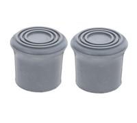 Shower Chair Replacement 2pcs Rubber Feet for Chair and Toilet | Anti Slip Floor Protection, Easy Install Universal Fit, Rubber Tips for Stools, Crutches