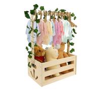 Shower Chest - Wooden Storage Basket For Birth Items | For Shower Offers A Spacious Design For Bathroom Easy Installation For Bedroom And Home Decor