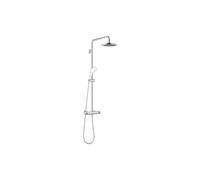 Shower Column Dornbracht angled, thermostatic, without hand shower Brushed Chrome 34459979-93