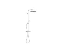 Shower Column Dornbracht angled, thermostatic, without hand shower Brushed Chrome 34460979-93
