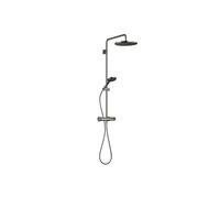 Shower Column Dornbracht angled, thermostatic, without hand shower Dark Chrome 34460979-19