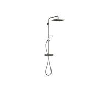 Shower Column Dornbracht Shower screen, angled, thermostatic, without head shower Dark Chrome 34458980-19