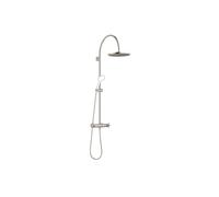 Shower Column Dornbracht TARA rounded, thermostatic, without hand shower Brushed Platinum 34460892-06
