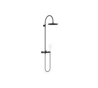Shower Column Dornbracht TARA rounded, without hand shower 1167mm Black Matt 26622892-33