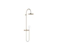 Shower Column Dornbracht TARA rounded, without hand shower 1167mm Brushed Champagne 26622892-46