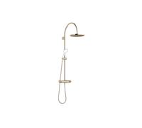 Shower Column Dornbracht VAIA rounded, thermostatic, without hand shower Champagne 34460809-47