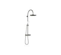 Shower Column Dornbracht VAIA rounded, thermostatic, without hand shower Dark Chrome 34460809-19