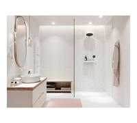 Shower Column Hansgrohe Pulsify 260, thermostatic mixer, 2 jets 276x413x1104mm White Matt
