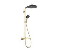 Shower Column Hansgrohe Raindance Alive S Puro 300, 1 Spray, Ecostat Element Polished Gold Optic 24592990