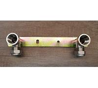 Shower Concealed Fixing Fitting Wall Plate KIT Compression 15mm x 1/2" FI Female Iron