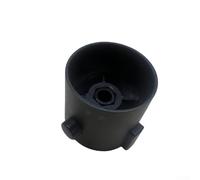 Shower Control Knob, Chrome Thermostatic Shower Temperature Control Handle Knob for Bathtub & Shower Faucets, 40mm Square