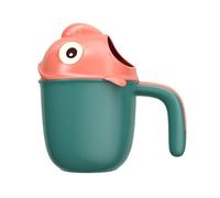 Shower Cup - Bath Rinse Cup with Handle | Shampoo Rinser for Hair Washing, Water Scoop for Eyes and Ears, Shower Cup for Children, Portable Bath Water Casting Tool