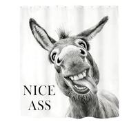 Shower Curtain - 180x180cm Waterproof Bath Cover | Animal Pattern Bathroom Accessories | For Home Decor Apartment Country Style Hotel Student Accommodation Bathtub Birthday Housewarming Holiday