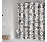 Shower Curtain 200x220cm Mould Proof Resistant Waterproof Bathroom Curtains Polyester Fabric Curtain Magnetic Weighted Hem with 12 Hooks Machine Washable Quick Dry for Bath Tub and Shower Stall K11424