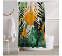 Shower Curtain 47.24x70.87 INCH Shower Curtains for Bathroom Green Bath Curtain Waterproof Quick-Drying Polyester Machine Fabric, Weighted Hem, Bathtub Curtains Forest for Bath Tub Showers Stall R2-65