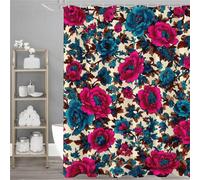 Shower Curtain Abstract, Bohemia Shower Curtain for Bathroom with 12 Hooks, Waterproof, Quick-Drying, Weighted Showers Curtains for Wet Room, Bathroom Decor, Extra 160x200cm/62.9x78.7inch,Model852