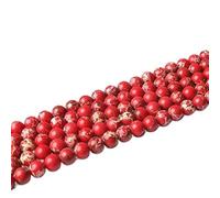 Shower Curtain Charm Natural Multicolor The Emperor Loose Stone Jewelry Beads 4/6/8/10mm Bracelet (Color : A, Size