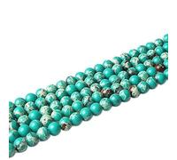 Shower Curtain Charm Natural Multicolor The Emperor Loose Stone Jewelry Beads 4/6/8/10mm Bracelet Necklace (Color : A, Size