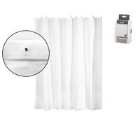 Shower Curtain In PEVA 1240X200 Cm, Without Hooks-Rings.
