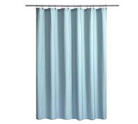 Shower Curtain or Fabric Liner, Waterproof TPU Breathable Machine Washable, Use for Bathtub/Stand at Home and Hotel, Blue, 72" x 72"