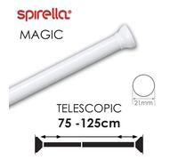 Shower Curtain RAIL ROD HANGING Spirella Multi Extendable Pole Track Bathroom