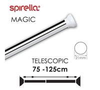 Shower Curtain RAIL ROD HANGING Spirella Multi Extendable Pole Track Bathroom
