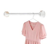 Shower Curtain Rods - Reinforced Steel Frame, Pressure Mounting Without Drilling, Adjustable Span Hanging Bracket, Stability Suspension For The